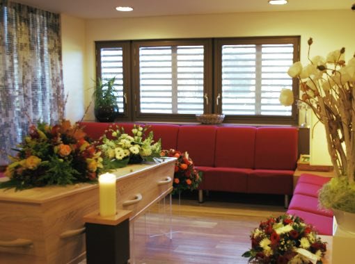 Familiekamer met kist crematorium zoetermeer familiekamer met kist